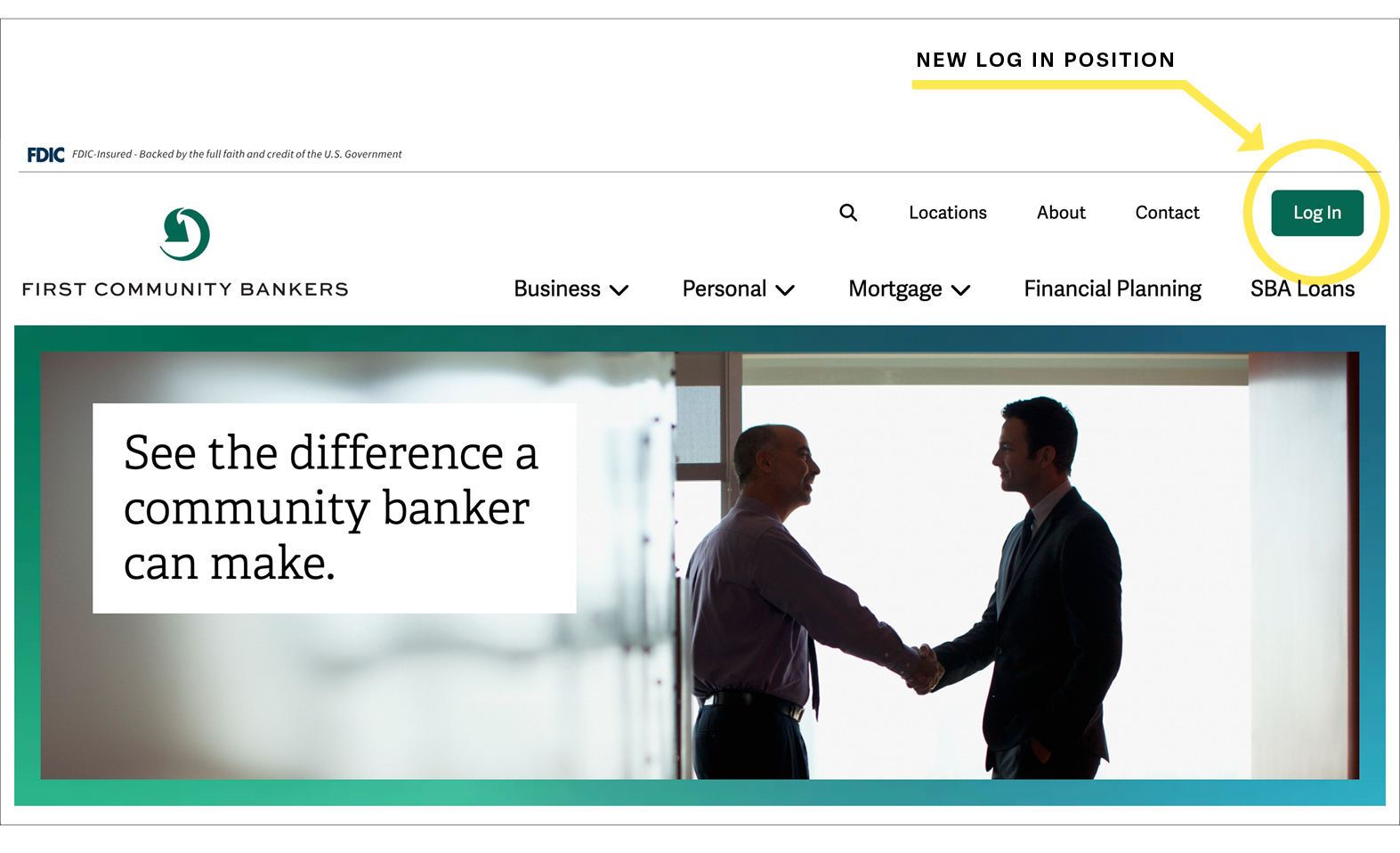FCB new website